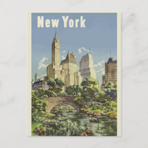 Vintage New York Travel Postcard