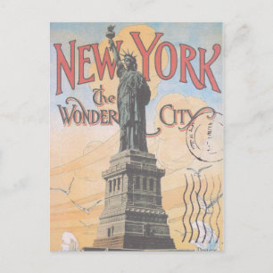 Vintage New York Travel Postcard