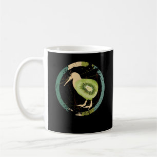 Vintage New Zealand Kiwi Coffee Mug