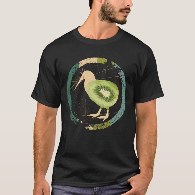 Vintage New Zealand Kiwi T-Shirt (Front)