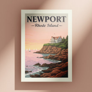 Vintage Newport Rhode Island Postcard