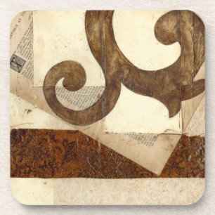 Vintage Newspaper Clipping Coaster