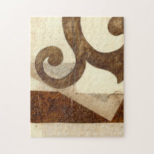 Vintage Newspaper Clipping Jigsaw Puzzle