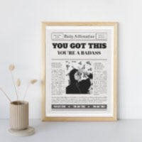 Vintage Newspaper Front Page Cover Photo Mantra