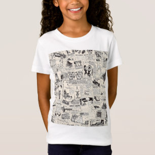 Vintage Newspaper T-Shirt
