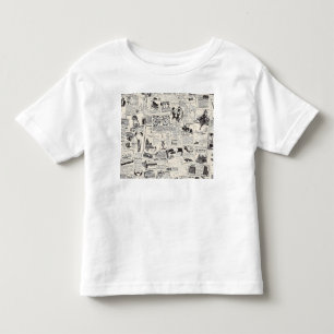 Vintage Newspaper Toddler T-Shirt