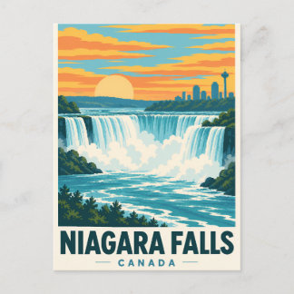 Vintage Niagara Falls Canada Postcard