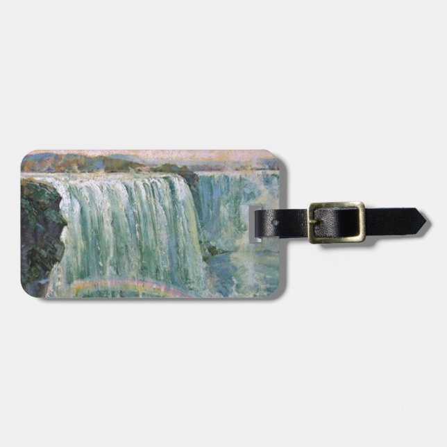 Vintage Niagara Falls Luggage Tag (Front Horizontal)