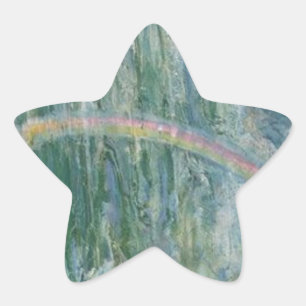 Vintage Niagara Falls Star Sticker