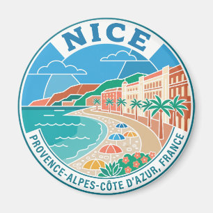 Vintage Nice France Magnet