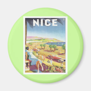 Vintage Nice France Magnet