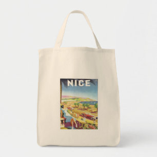 Vintage Nice France Tote Bag