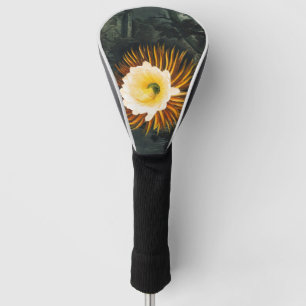 Vintage Night-Blowing Cereus Gothic Art Golf Head Cover