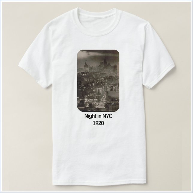 Vintage Night in NYC 1920 T-Shirt (Creator Uploaded)