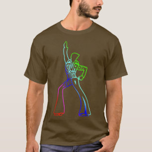 Vintage Night Love Musical Films Arts Fevers Retro T-Shirt