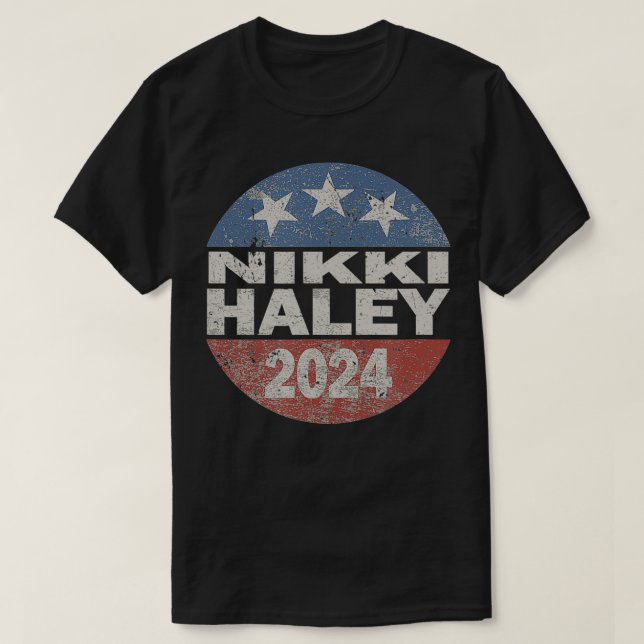 Vintage Nikki Haley 2024  T-Shirt (Design Front)
