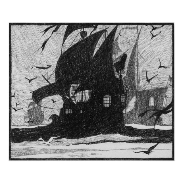 Vintage Nina Pinta & Santa Maria Photo Print (Front)