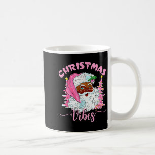 Vintage Nk Santa Claus Christmas Vibes Holiday Xma Coffee Mug