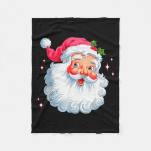 Vintage Nk Santa Claus Nk Christmas Design Men Wom Fleece Blanket