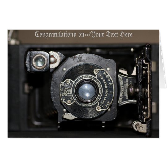 Vintage No1 Pocket Camera Card
