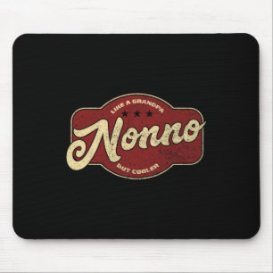 Vintage Nonno Like A Grandpa But Cooler - Italian Mouse Mat