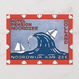 Vintage Noordwijk Aan Zee Holland Postcard