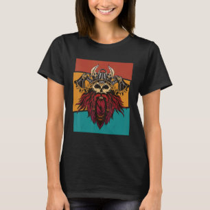 Vintage Norse Steampunk Viking Mechanical T-Shirt