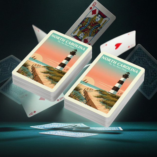 Vintage North Carolina Playing Cards (Creator Uploaded)