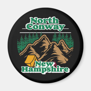 Vintage North Conway New Hampshire Magnet