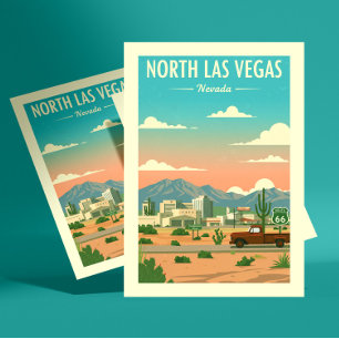 Vintage North Las Vegas Postcard