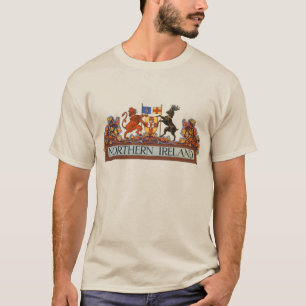 Vintage Northern Ireland Coat-Of-Arms T-Shirt