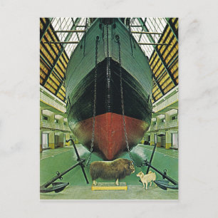 Vintage Norway, Oslo, Nansen's 'Fram' Postcard