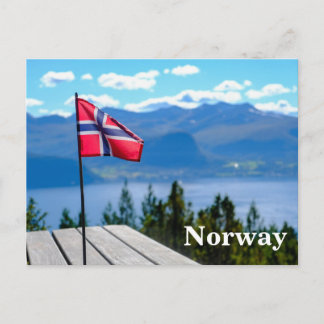 Vintage Norway Travel Tourism Postcard