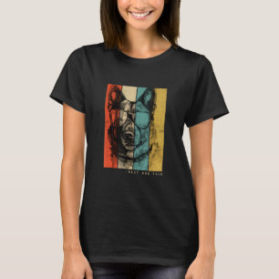 Vintage Norwegian Elkhound Dog Mom Dad Kids Men Wo T-Shirt