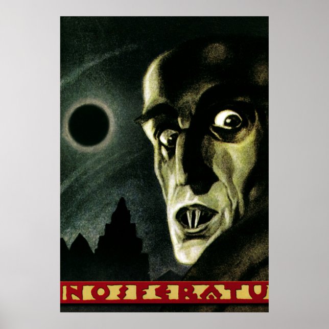 Vintage Nosferatu Promo Art Poster (Front)