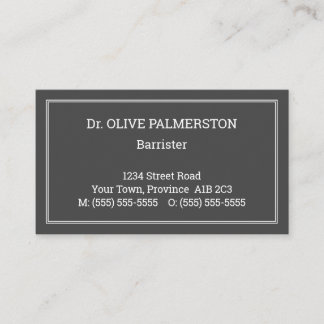 Vintage, Nostalgic, and Classic Business Card
