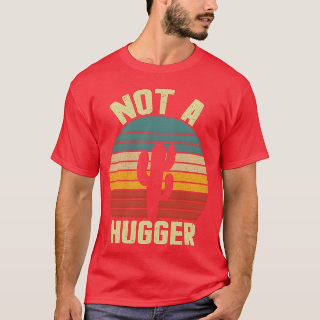 Vintage Not a hugger boy T-Shirt (Front)