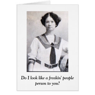 Vintage - Not a People Person,