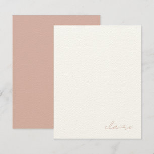 Vintage Notes Personalised Stationery