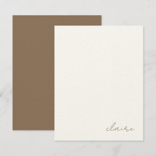 Vintage Notes Personalised Stationery