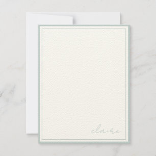 Vintage Notes Personalised Stationery