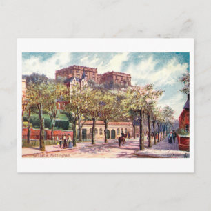 Vintage Nottingham Castle Postcard