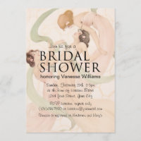 Vintage Nouveau Mayflies Bridal Shower