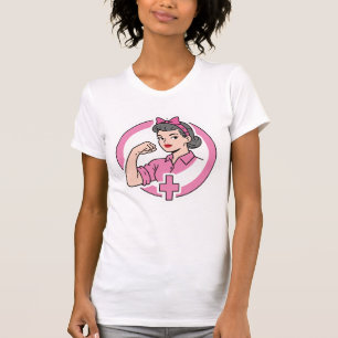 Vintage Nurse Feminist T-Shirt