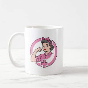 Vintage Nurse Feminist T-Shirt Coffee Mug