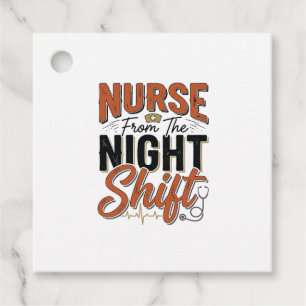 Vintage Nurse Night Shift Shirt Design_1 Favour Tags
