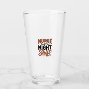 Vintage Nurse Night Shift Shirt Design_1 Glass