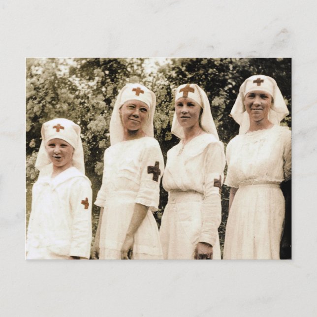 Vintage Nurse Postcard (Front)