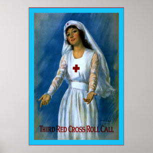 Vintage Nurse Poster