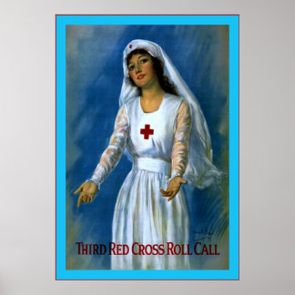Vintage Nurse Poster